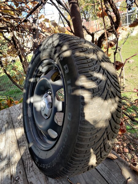 Anvelope iarna, roti complete 215 65 R16